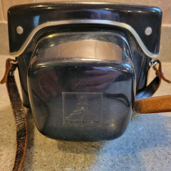 Praktica LB2 35mm SLR Film Camera 50MM F2.8 Meyer-Optik Domipla Hard Case - Picture 8 of 13